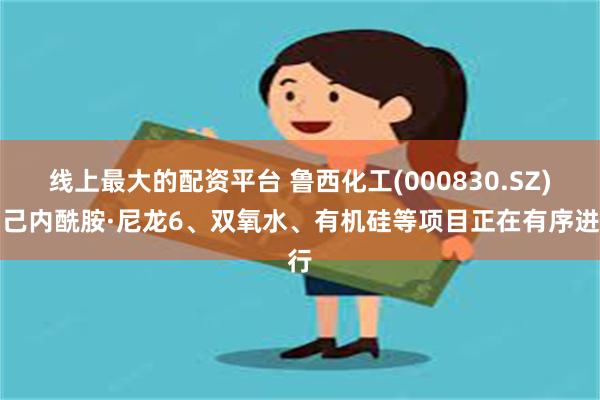 线上最大的配资平台 鲁西化工(000830.SZ)：己内酰胺·尼龙6、双氧水、有机硅等项目正在有序进行