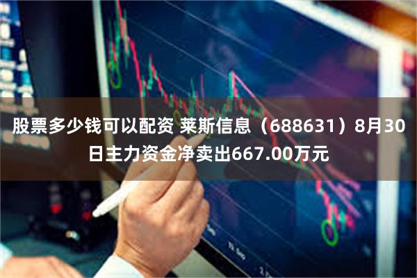 股票多少钱可以配资 莱斯信息（688631）8月30日主力资金净卖出667.00万元