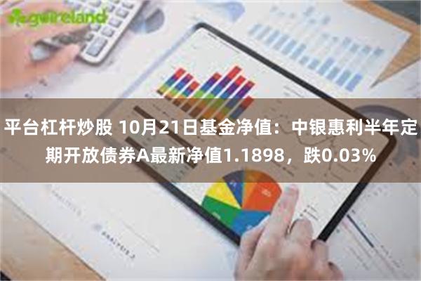 平台杠杆炒股 10月21日基金净值：中银惠利半年定期开放债券A最新净值1.1898，跌0.03%